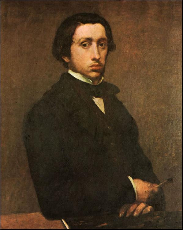 Edgar Degas Portrait of the Artist china oil painting image